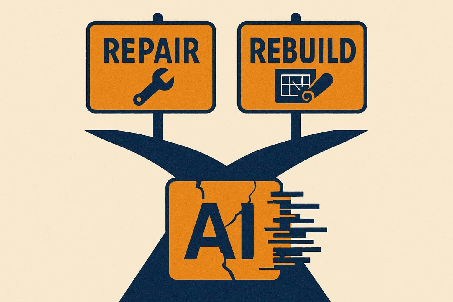 Fixing a broken AI agent — the rectify-or-rebuild decision